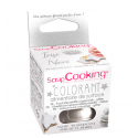 Scrapcooking - Colorant alimentaire de surface nacré, ( blanc perle )  5 g
