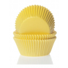 Mini Cupcake Backförmchen gelb, 60 Stück