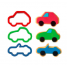Decora - Car cookie cutter, set of 3