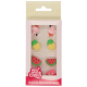 Funcakes - Décoration en sucre Tropical, 8 pièces