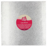 Cake board silver square, 30,5 cm, 3 mm thick