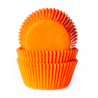 Cupcake Förmchen orange, 50 Stück