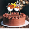 Patisdécor - Cake topper "Joyeux anniversaire" thème Sorciers