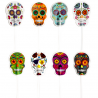 Dekora - Decorative skull picks ( calaveras ) 16 picks
