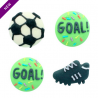 Culpitt Sugar decoration, football theme, 12 pieces