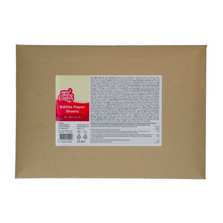 Funcakes - Feuilles de papier comestible A4 pk/25