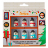 Decora - Sugar decorations, 3D Snowman, 6 pieces