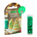 Decora - Paillettes comestible - sapin, 1g