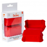 Plumcake cases, red, 36 pieces