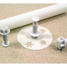 PME - Mini Plunger Cutter, Snowflakes Set/3