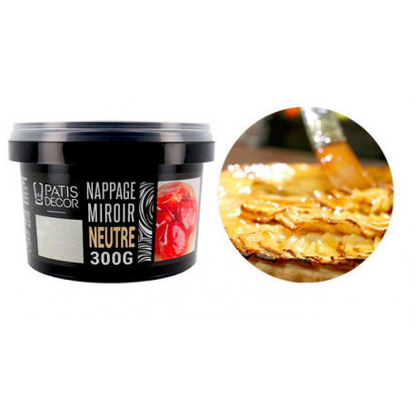 Patisdécor - Nappage miroir neutre, 300 g