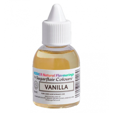Aroma Sugarflair - Vanilla concentrated flavour, 30 g