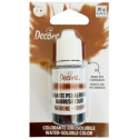 Decora - Colorant alimentaire liquide / aérographe - brun, 20 g
