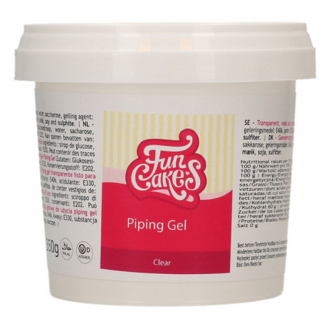 Funcakes - Glasurgel (piping gel), 350 g