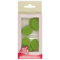 Funcakes - Marzipan decorations, Leaves, 12 pieces