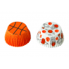 Baking Cupcake cups, basketball, 36 pieces