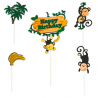 Patisdécor - Cake topper "Happy Birthday" Thema Jungle