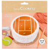 ScrapCooking - Zuckerpaste-Scheibe, Tennisplatz, 18 cm