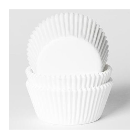 PRO - House of Marie - Caissettes mini-cupcakes blanches, 500 pièces