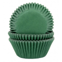 Baking Cups, dark green, 50 pieces
