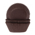 Mini Baking cups brown pk/60