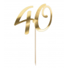 PartyDeco - Topper 40 gold