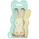 ScrapCooking - Cookie Cutter + Wooden Embosser, Rabbit, approx. 10 cm