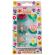 Decora Décorations en sucre, fleurs de printemps, 6 pièces