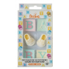 Decora Décorations en sucre, Baby Shower, 6 pièces