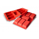 Silikomart - Silicone mould, rectangular, 87 x 48 h 24 mm