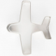 Emporte-pièce - avion, 7 cm