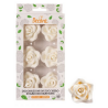 Decora Big white Sugar Roses, 6 pieces, approx. 4 cm