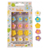 Decora Décorations en sucre petites fleurs, 15 pièces