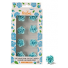 Decora kleine hellblau Zucker Rosen, 8 Stück