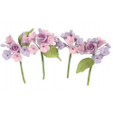 House of Cake - Mini Rose Sprays, Lilac, 4 pieces