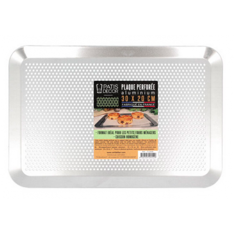 Patisdécor - Perforated baking sheet, 30 x 20 cm