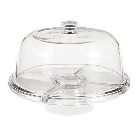 Patisdécor - Cake Stand with Dome Lid, 28 cm