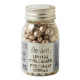 Decora - Confetti lentilles chocolat, argent, 80 g