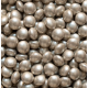 Decora - Confetti lentilles chocolat, argent, 80 g