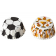 Caissettes à cupcakes football, 36 pièces