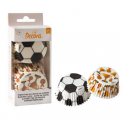 Caissettes à cupcakes football, 36 pièces