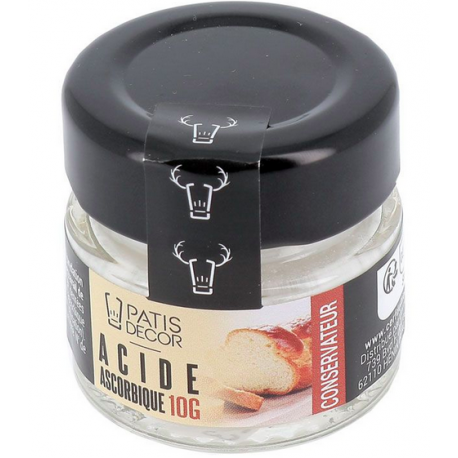 Patisdécor - Acide Ascorbique, 10 g
