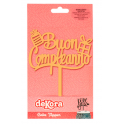Dekora - Topper "Buon Compleanno"