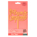 Dekora - Topper "Buon Compleanno"