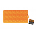 Wilton - Silicone Mini Jack-O-Lantern Mold, 18 cavities approx. 3 x 2 cm