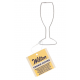 Cookie cutter Cocktail glass, 7.6 cm (Wilton)