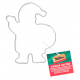Cookie cutter Santa Claus, 10 cm (Wilton)