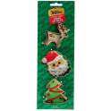 Wilton - Christmas cookie cutter set of 3