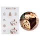 Patisdécor - Chocolate transfer for log cake decoration, Fox