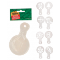 Wilton - Schablone Weihnachten, 20. Set (zirka 8.5 cm)